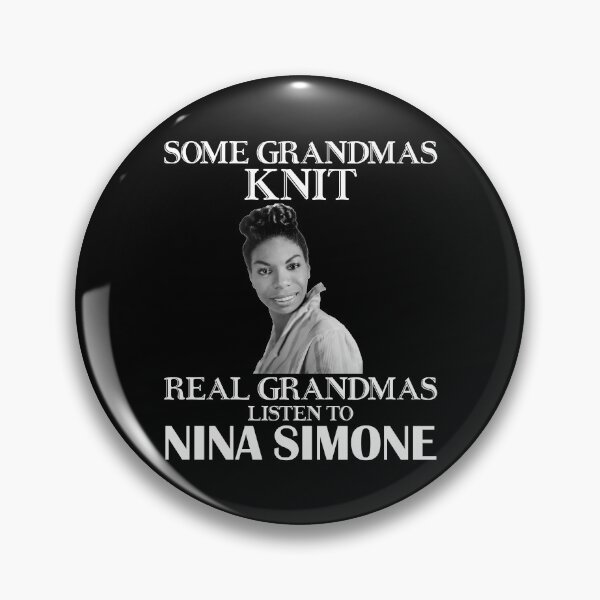 Item preview, Some Grandmas Knit Real Grandmas Listen to Nina Simone designed and sold by hallholly.