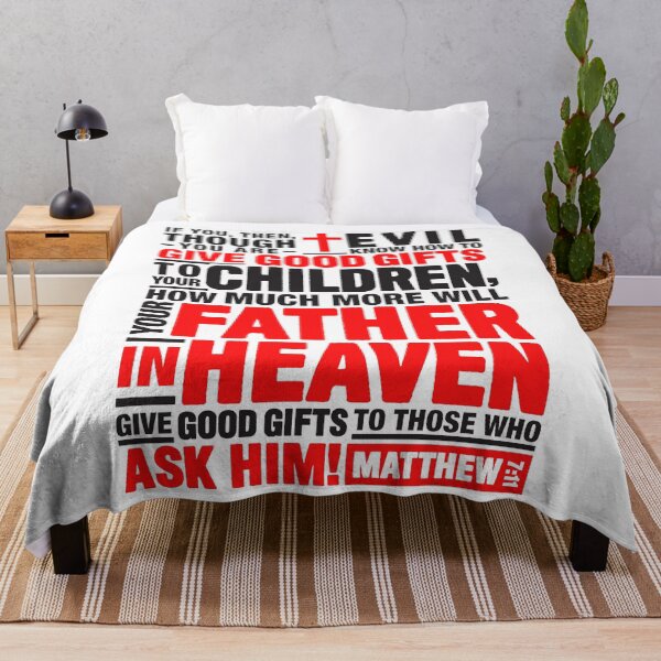 Item preview, Matthew 7:11 designed and sold by plushism.