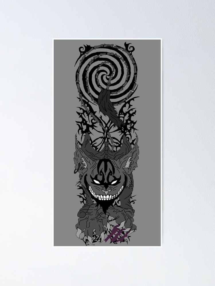 "American McGee's cheshire cat" Poster for Sale by minasazuku | Redbubble