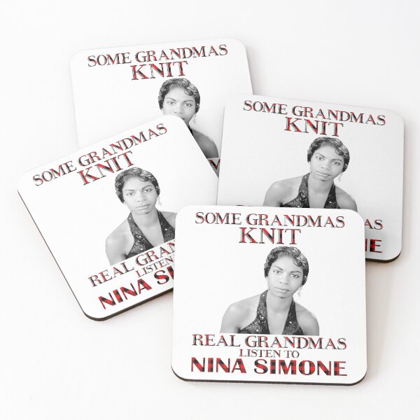 Item preview, Some Grandmas Knit Real Grandmas Listen to Nina Simone designed and sold by hallholly.