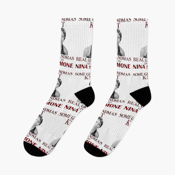 Item preview, Some Grandmas Knit Real Grandmas Listen to Nina Simone designed and sold by hallholly.
