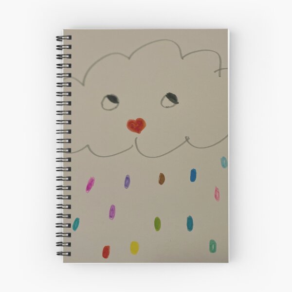 Item preview, CUTE CLOUD RAING COLORS   designed and sold by RetroPlaceee.