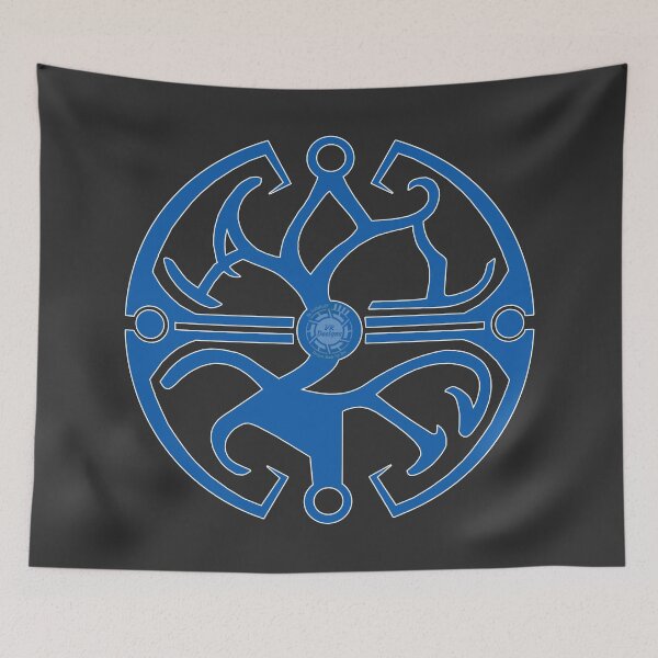 Item preview, DFC/TLJ Balance Symbol (Blue/White) designed and sold by Visual Resolutions.