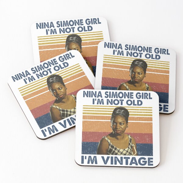 Item preview, Retro Nina Simone Girl I'm Not Old I'm Vintage designed and sold by hallholly.