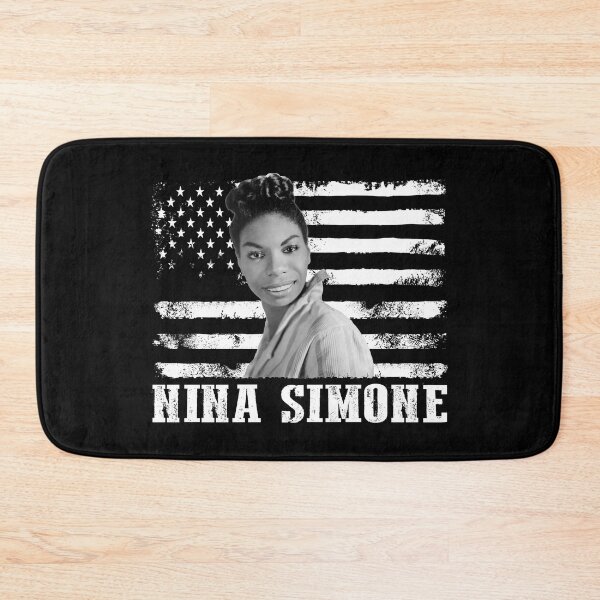 Item preview, Distressed American Flag Nina Simone Music Legend designed and sold by hallholly.