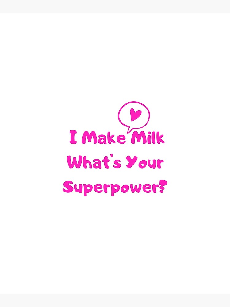 Thumbnail 6 of 6, Apron, I Make Milk - What's Your Superpower? v3 designed and sold by HappyHumanPacif.