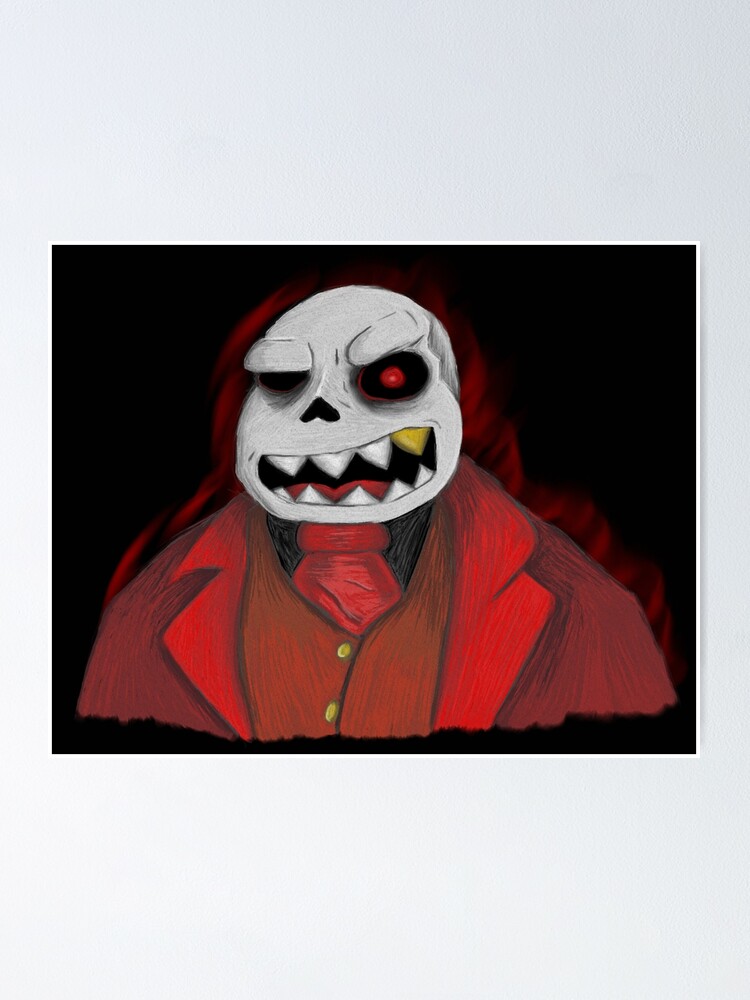 Horrortale Sans Poster for Sale by MoonRushers