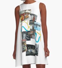 'A Day in London' A-Line Dress