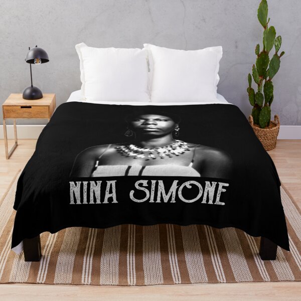 Item preview, Nina Simone White Stencil designed and sold by hallholly.