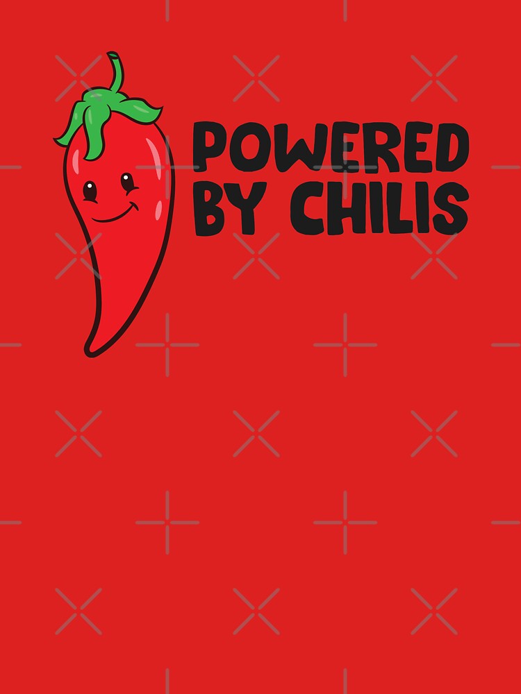 Lustiger Chili-Liebhaber Powered by Chilis T-Shirt