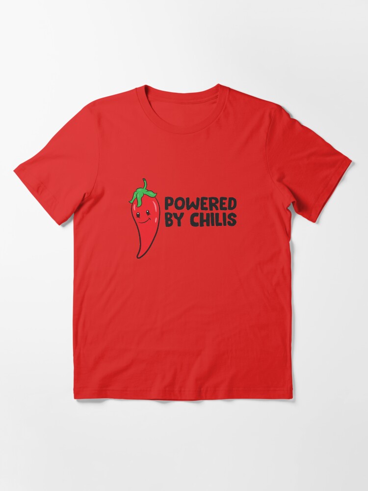 Lustiger Chili-Liebhaber Powered by Chilis T-Shirt