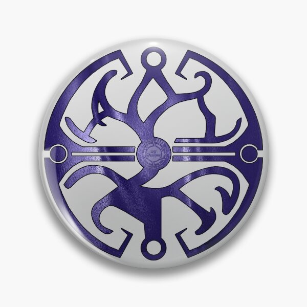 Item preview, DFC/TLJ Balance Symbol (Purple Flag Texture & Black) designed and sold by Visual Resolutions.