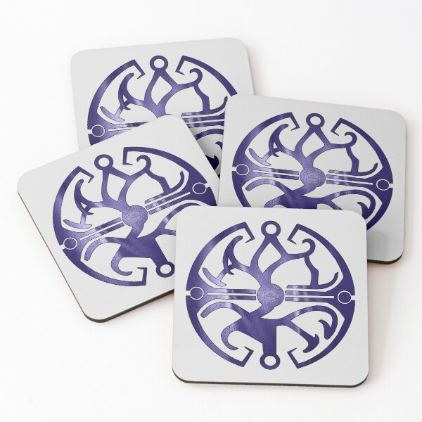 Item preview, DFC/TLJ Balance Symbol (Purple Flag Texture & Black) designed and sold by Visual Resolutions.