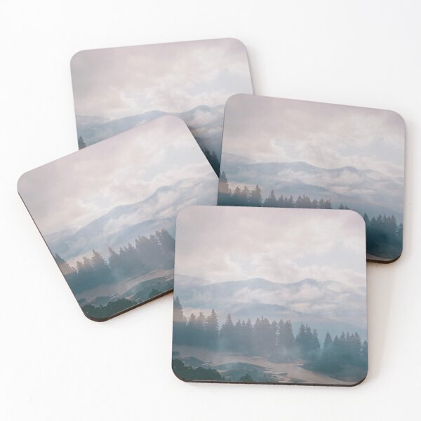 Item preview, Cloudy mountains designed and sold by Beeroclock.