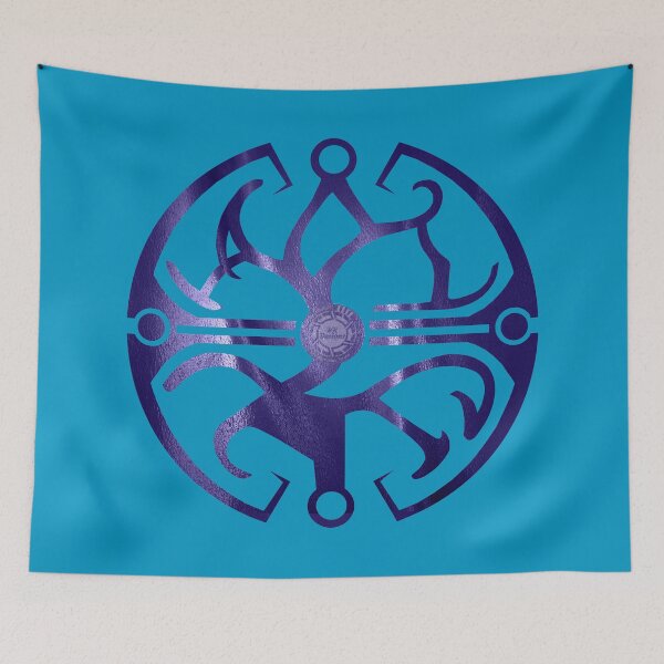 Item preview, DFC/TLJ Balance Symbol (Purple Flag Texture) designed and sold by Visual Resolutions.