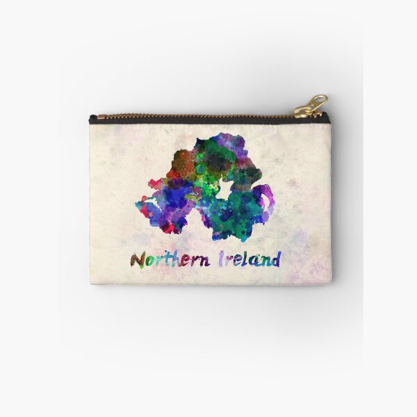 Item preview, Northern Ireland map in watercolor designed and sold by paulrommer.