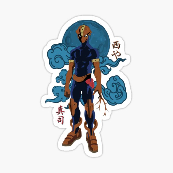 "Kamui Woods - My Hero Academia" Sticker for Sale by reelanimedragon