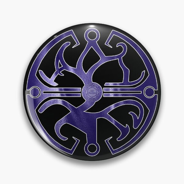 Item preview, DFC/TLJ Balance Symbol (Purple Flag Texture & White) designed and sold by Visual Resolutions.