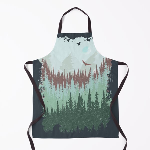 Item preview, Mountains Forest Animals designed and sold by tabemisa.