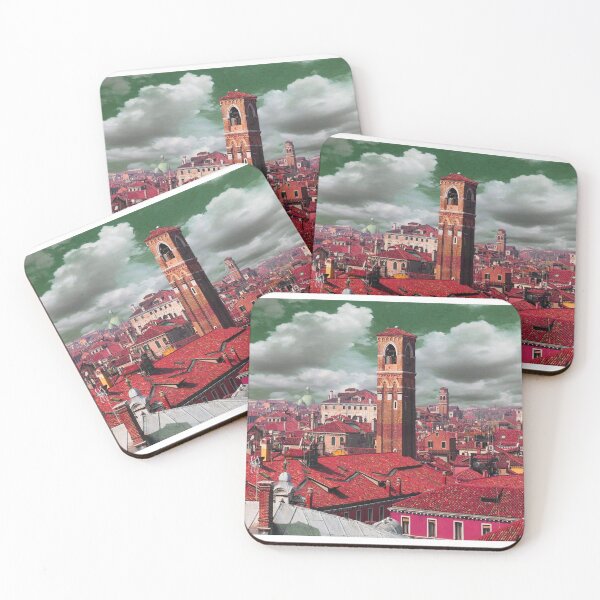 Item preview, Pink venetian architecture designed and sold by shirtmate.