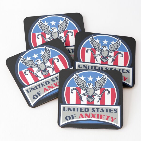 Item preview, United States of Anxiety Symbol designed and sold by CaitU.