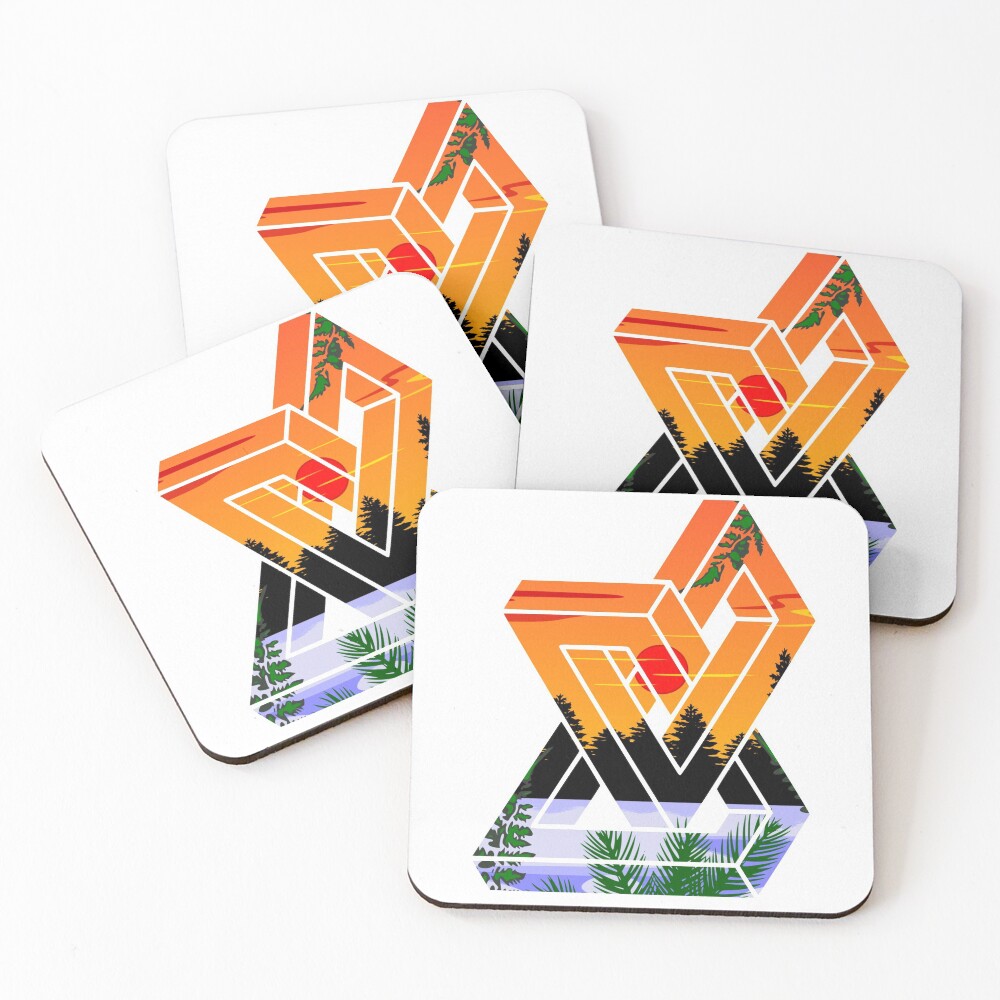 Item preview, Coasters (Set of 4) designed and sold by Az000.