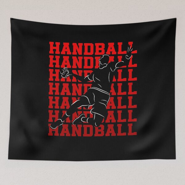 Item preview, Handball Player Circle Runner Back room designed and sold by besTmanuFacture.