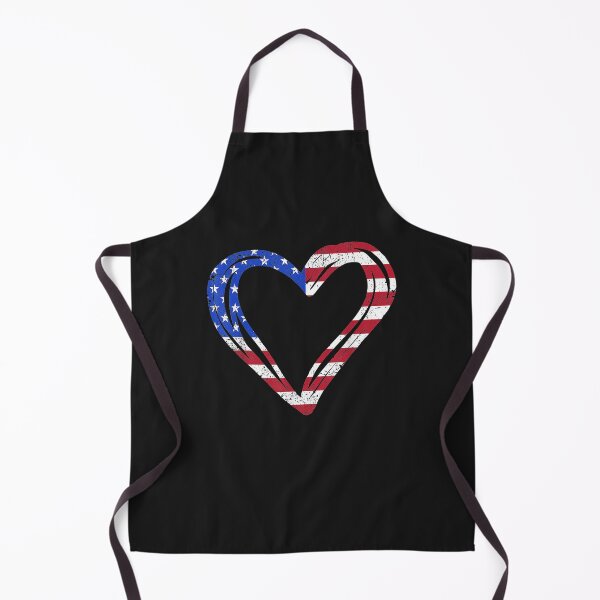 Item preview, USA Flag Heart American Patriotic Armed Forces Memorial Day T-Shirt designed and sold by Expand-colombus.