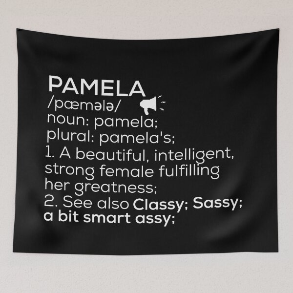 Item preview, Pamela Name Definition designed and sold by Teelogic.