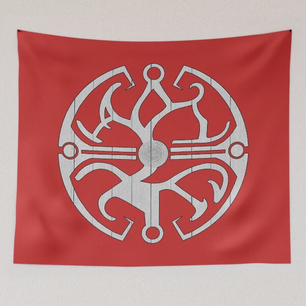 Item preview, DFC/TLJ Balance Symbol (White Wood & Black) designed and sold by Visual Resolutions.