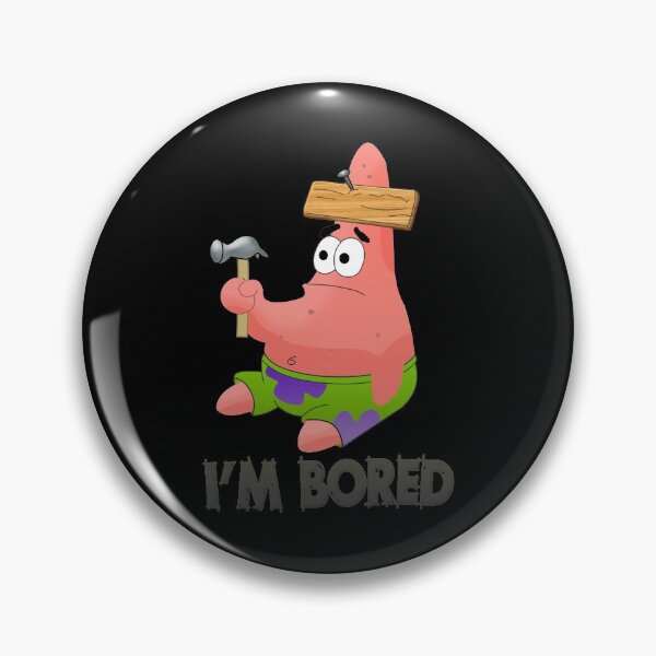 Item preview, Patrick I'm Bored designed and sold by ShotEsquire.