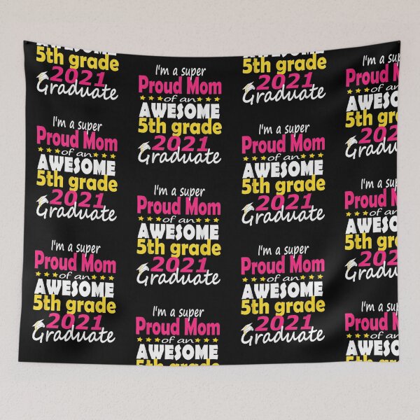 Item preview, Proud Mom Of a 5th Grade Graduate Here I Come Middle school designed and sold by georgebuckart.