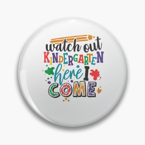 Item preview, WATCH OUT KINDERGARTEN HERE I COME School Teacher Student T-Shirt designed and sold by Expand-colombus.