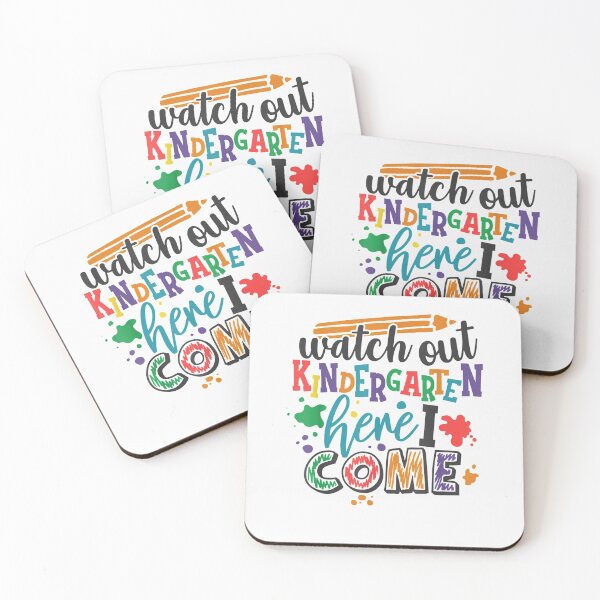 Item preview, WATCH OUT KINDERGARTEN HERE I COME School Teacher Student T-Shirt designed and sold by Expand-colombus.