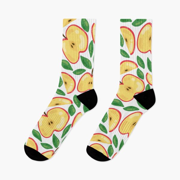 Item preview, Apple slices pattern designed and sold by Olizabet.