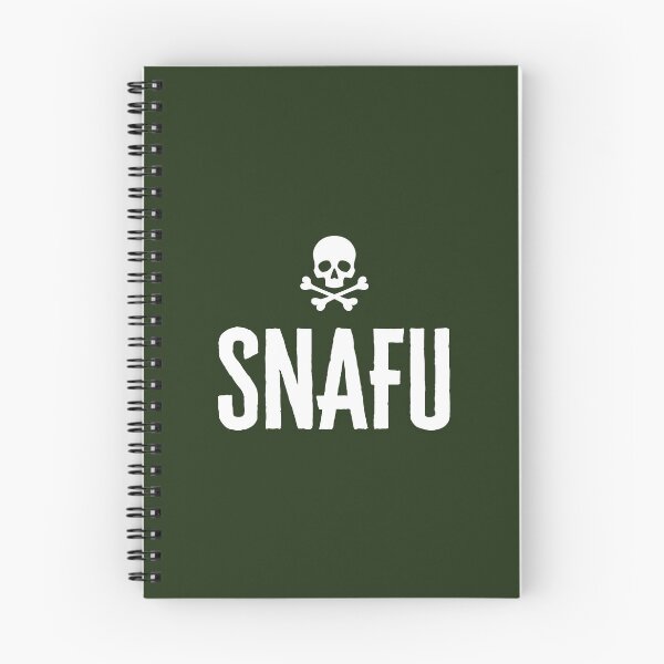 Item preview,  S.N.A.F.U - Situation Normal All F*cked up - Military Jargon designed and sold by AirsoftBD.