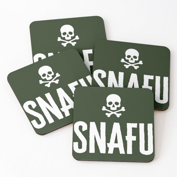 Item preview,  S.N.A.F.U - Situation Normal All F*cked up - Military Jargon designed and sold by AirsoftBD.