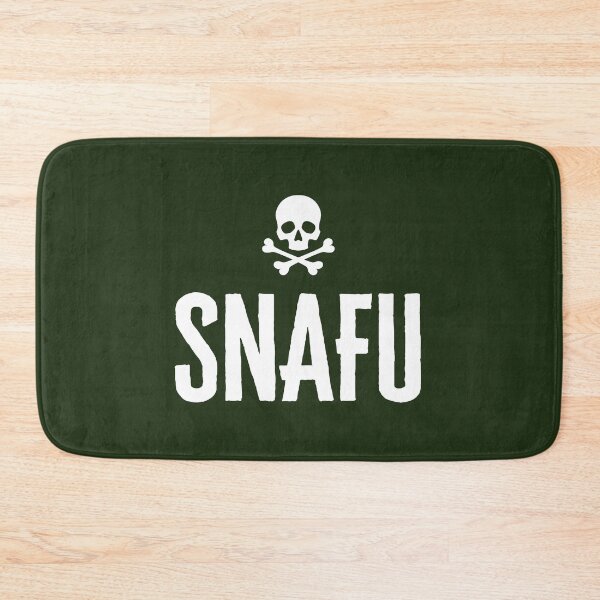 Item preview,  S.N.A.F.U - Situation Normal All F*cked up - Military Jargon designed and sold by AirsoftBD.