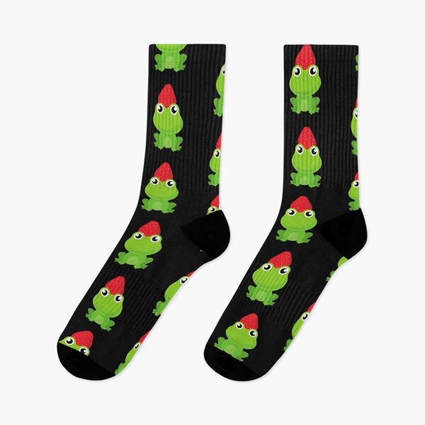 Item preview, Frog with Strawberry Hat - Frog Lover designed and sold by CaitU.
