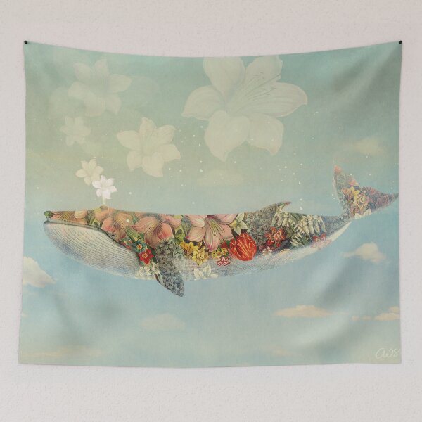 Item preview, Flower whale designed and sold by Catrin Welz-Stein.