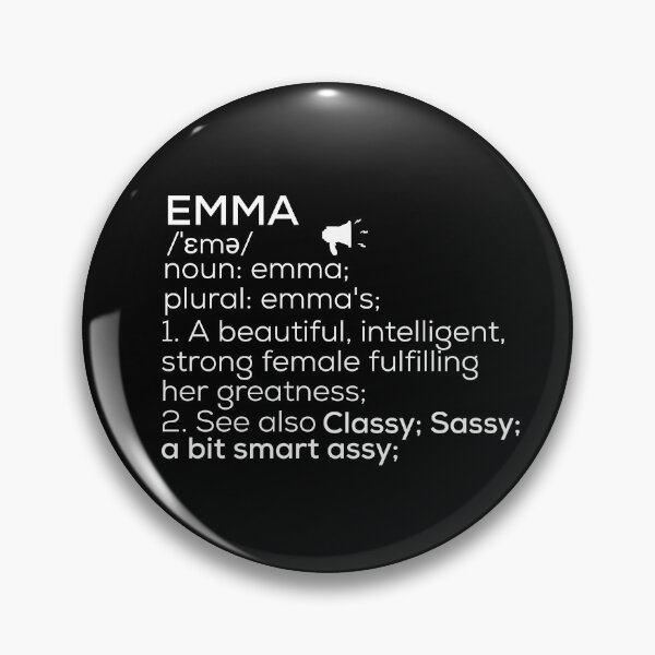 Item preview, Emma Name Definition designed and sold by Teelogic.