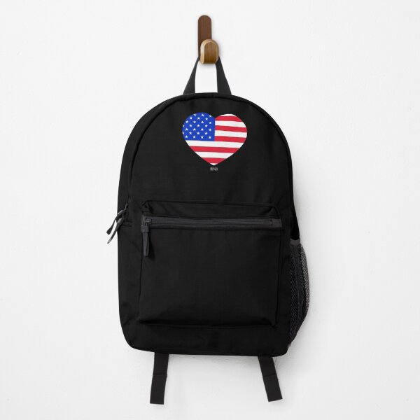Item preview, JULY 4th AMERICAN FLAG HEART ► INDEPENDENCE DAY designed and sold by MORE-THE-BRAND.