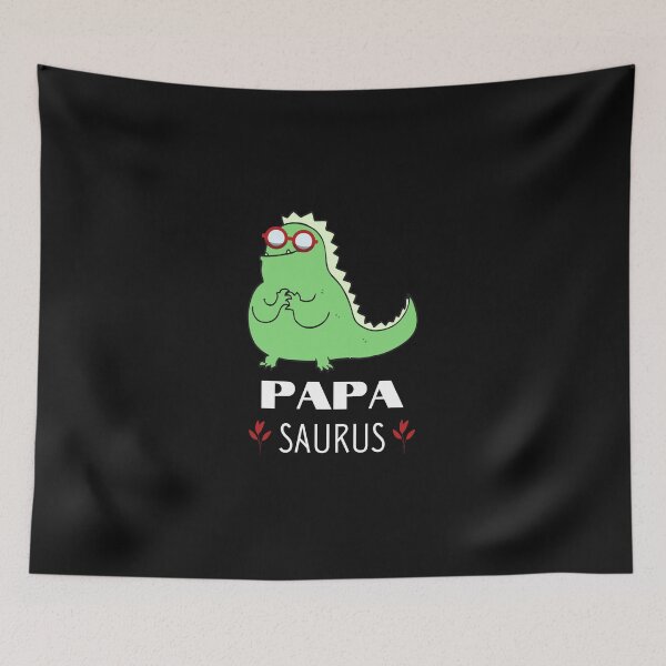 Artikelvorschau, Papasaurus T Rex Dinosaurier Papa Saurus Vatertagsgeschenk entworfen und verkauft von Pattycool.
