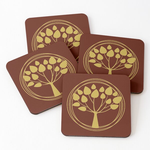 Item preview, YOGA TREE OF LIFE - Norse yggdrasil, Celtic crann bethadh -GOLD TREE designed and sold by Danicus666.