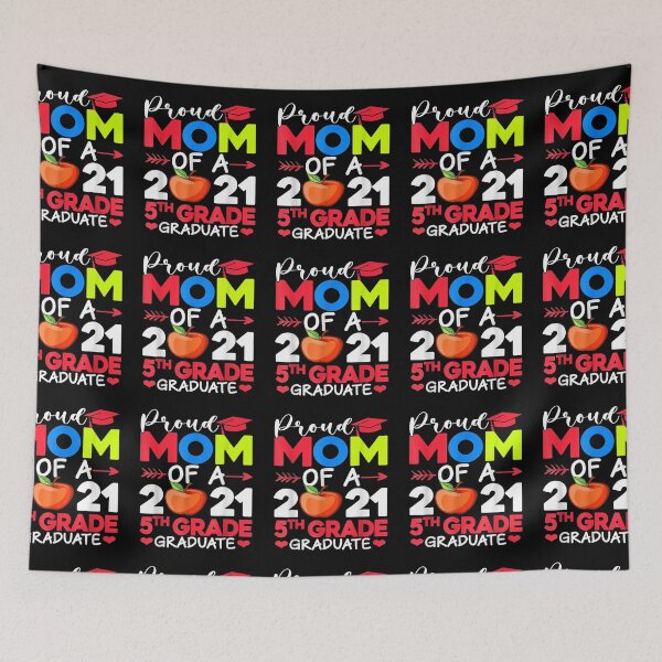Item preview, Proud Mom Of 2021 5Th Grade Graduate Mother's Day Graduation designed and sold by tiffanyart53.