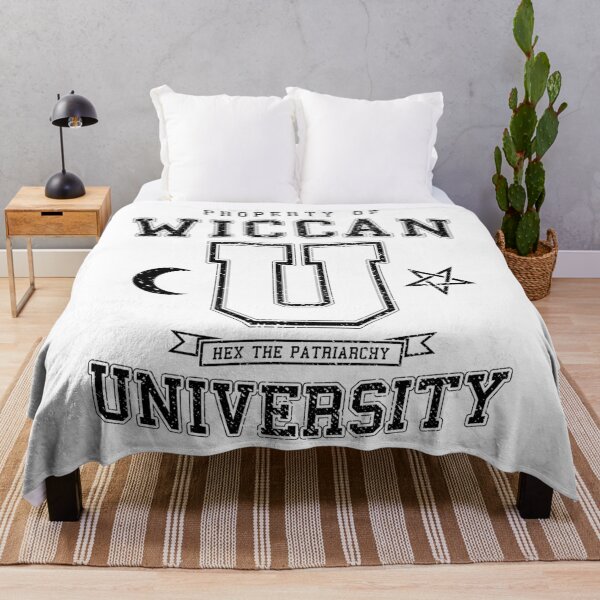 Item preview, Wiccan University Hex The Patriarchy Vintage Witch Varsity designed and sold by GrandeDuc.