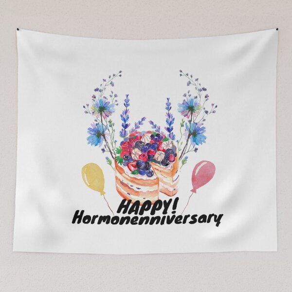 Item preview, Hormonenniversary - Hormone Replacement Therapy Celebration designed and sold by Koiboi11.