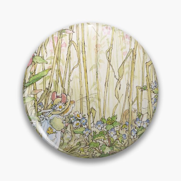 Item preview, Primrose gathering flowers designed and sold by BramblyHedge.