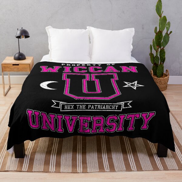 Item preview, Wiccan University Hex The Patriarchy Vintage Witch Varsity designed and sold by GrandeDuc.