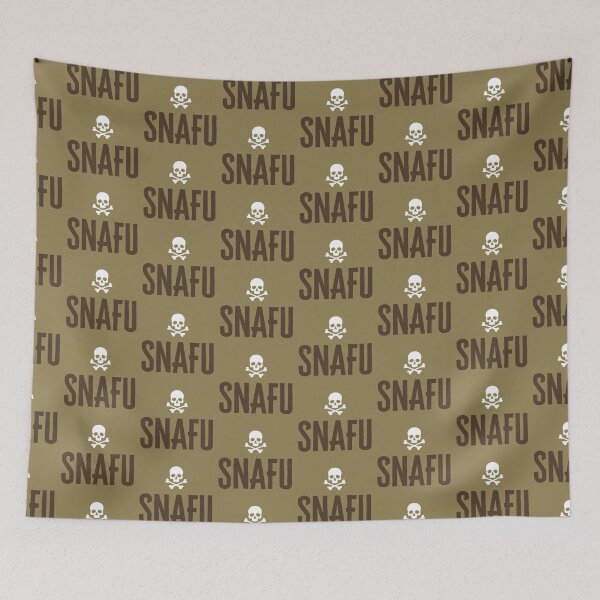 Item preview, S.N.A.F.U - Situation Normal All F*cked up - Military Jargon designed and sold by AirsoftBD.